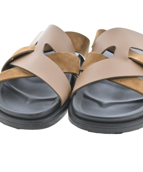 Hermes Sandals Brown — view 6