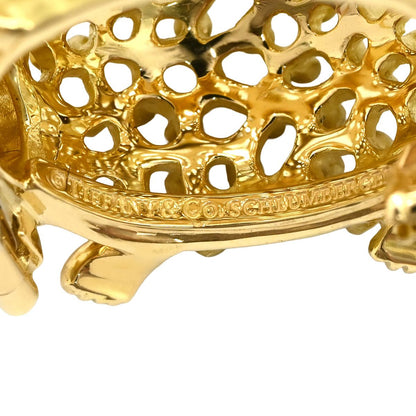 Tiffany & Co Brooch Jean Schlumberger Hedgehog Motif Yellow Gold T&Co 18k — view 7