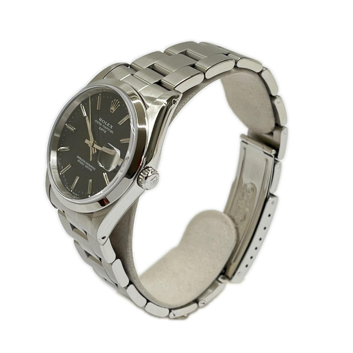 Rolex Perpetual Watch Automatic OH Implementation Box Instruction Manual Silver — view 2