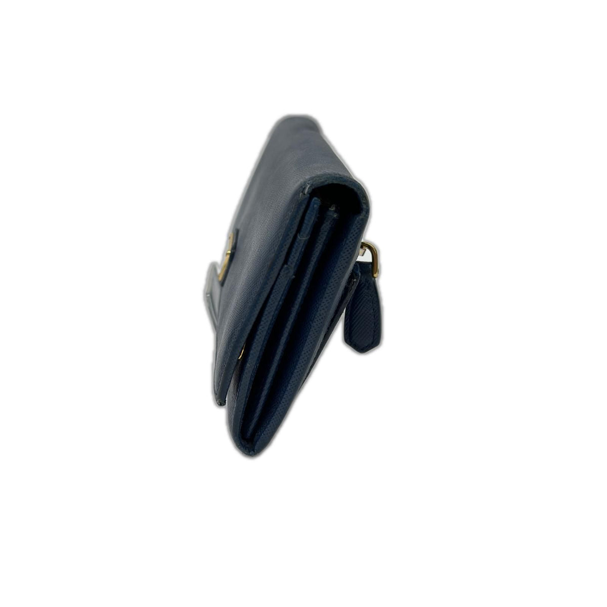 Prada Wallet Signs of Use Corner Blue — view 4