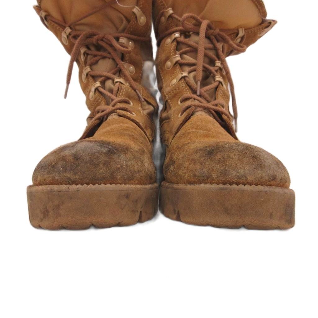 Celine Military Combat Boots Suede Brown — view 3