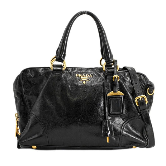 Prada Handbag 2-Way Black