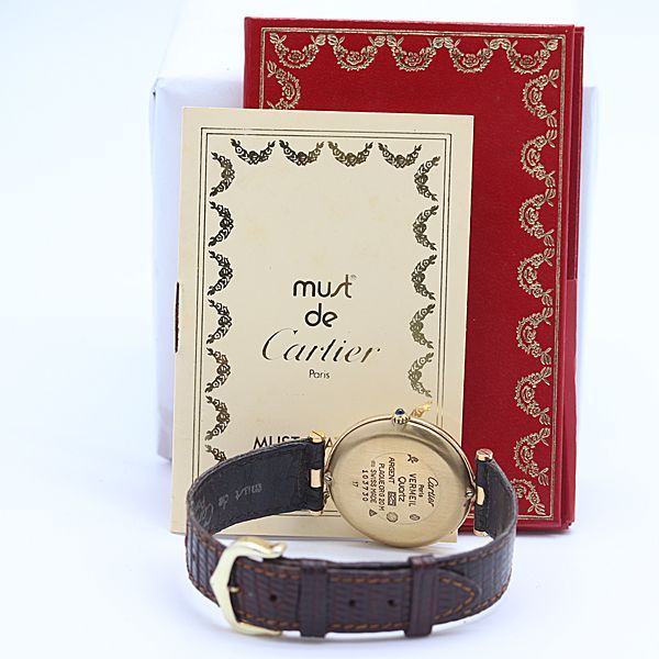 Cartier Must Vendome 17 Ivory Dial Watch — view 4