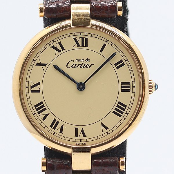 Cartier Must Vendome 17 Ivory Dial Watch