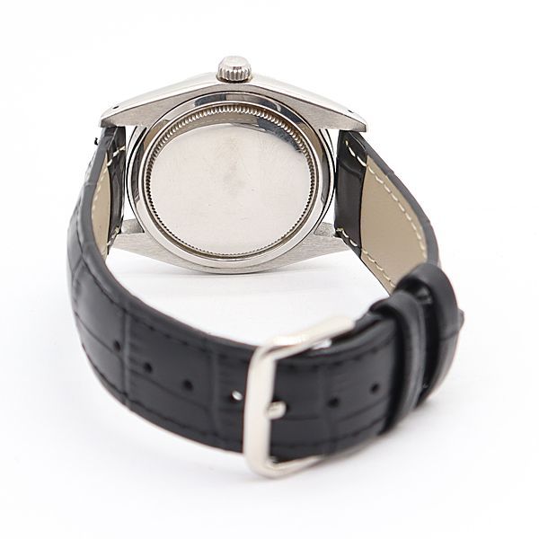 Rolex Oyster Date Manual Wind Silver Dial Watch — view 4
