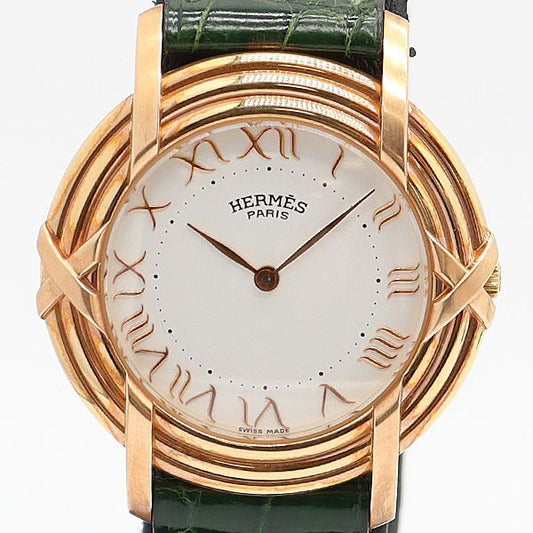 Hermes Arceau White Dial Watch