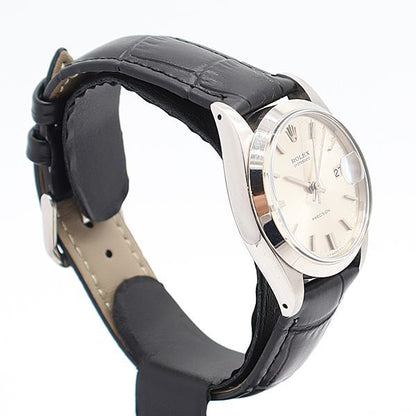 Rolex Oyster Date Manual Wind Silver Dial Watch 17000 — view 2