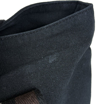Hermes Troca Horizontal MM Tote Bag Canvas Black — view 5
