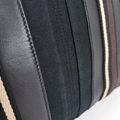 Hermes Troca Horizontal MM Tote Bag Canvas Black — view 4