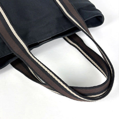 Hermes Troca Horizontal MM Tote Bag Canvas Black — view 7