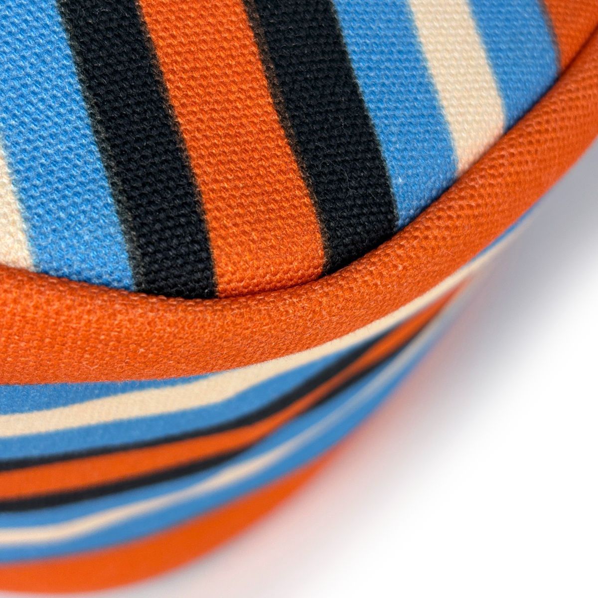 Prada Pouch Triangle Canvas Orange Multicolor — view 3