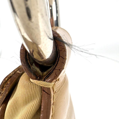 Prada Shoulder Bag Nylon Beige — view 4