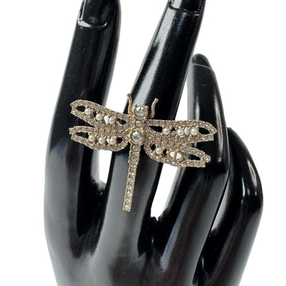 Dior Dragonfly Motif Bijou Ring — view 7