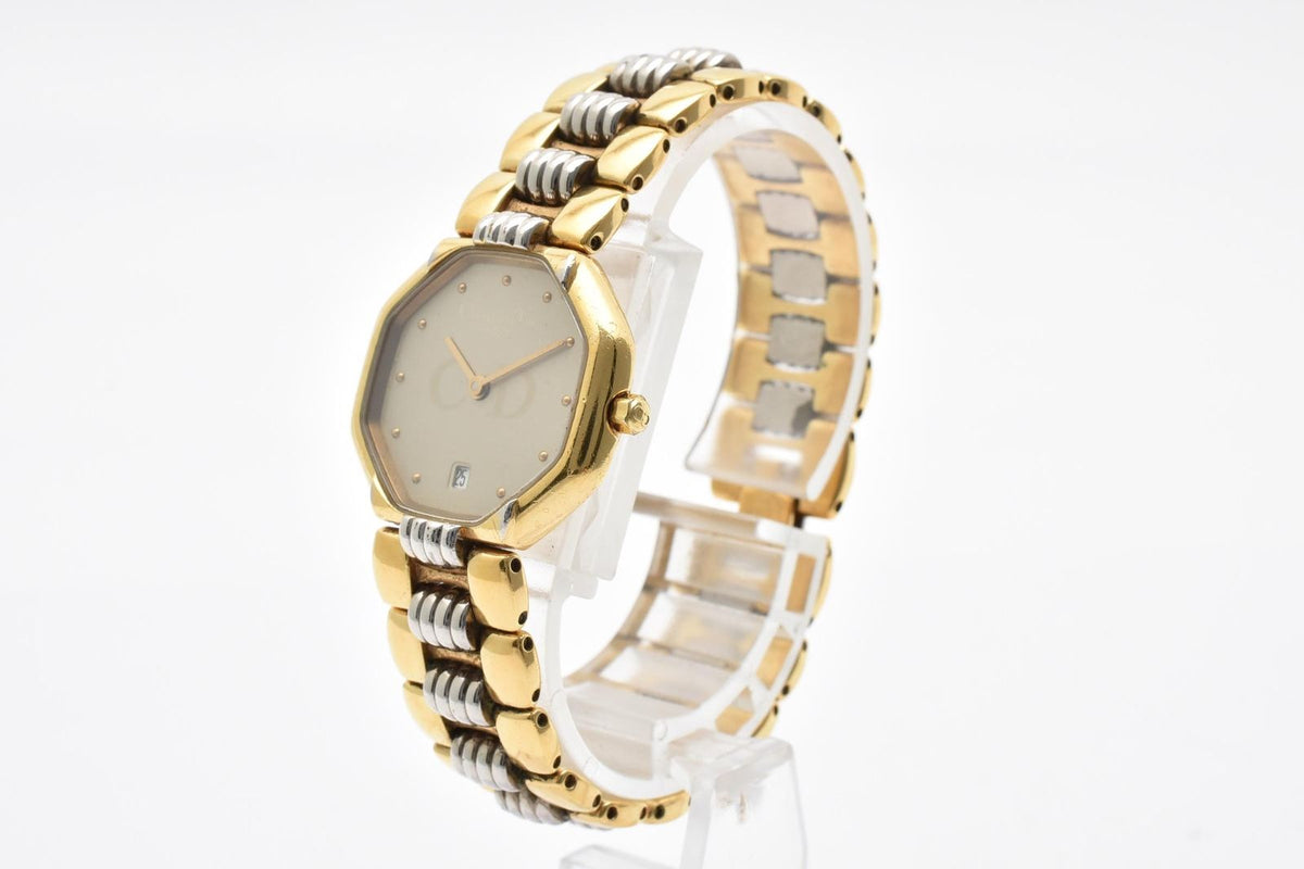 Dior 48.133 Quartz Beige Dial Watch — view 3