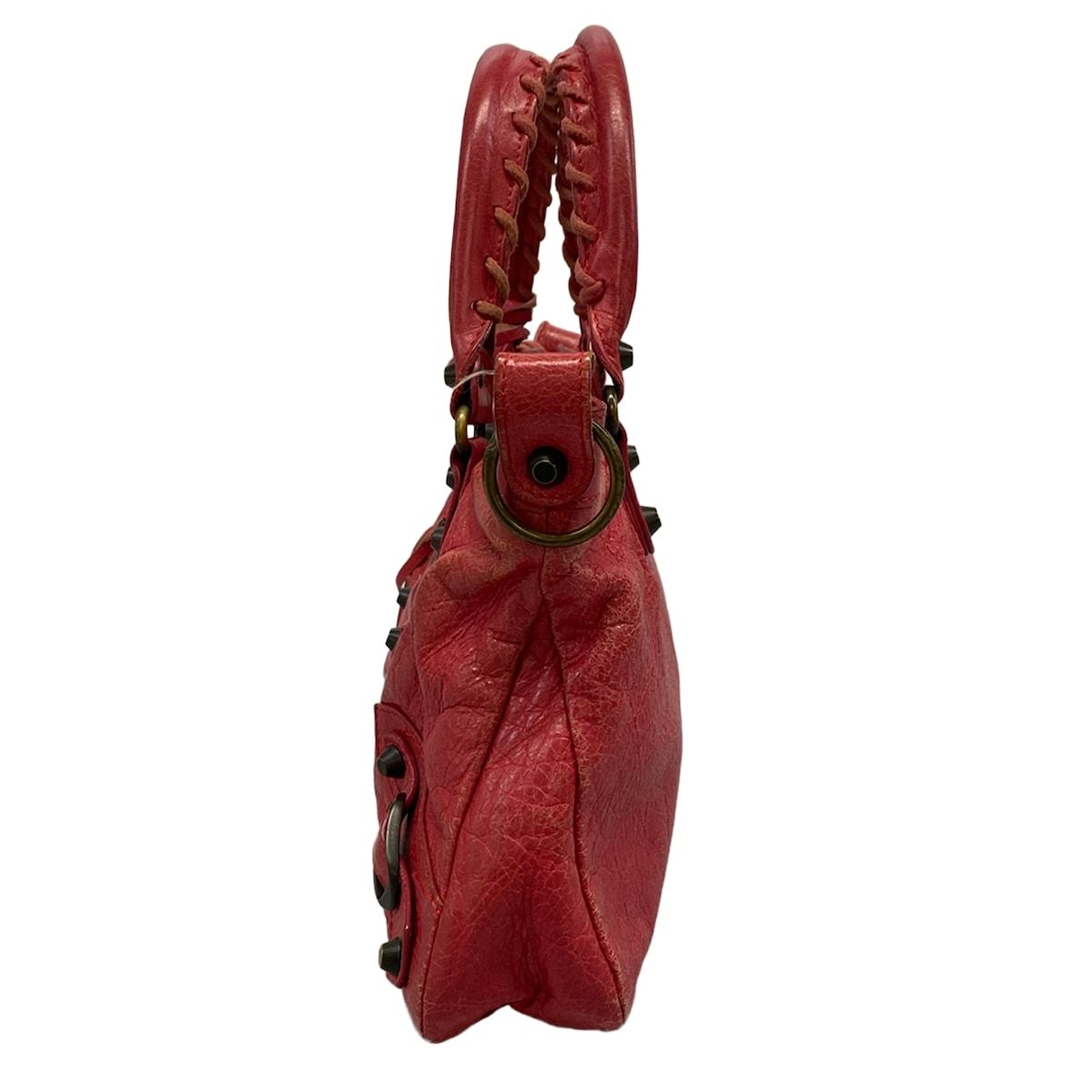 Balenciaga Handbag the First Red Leather — view 4