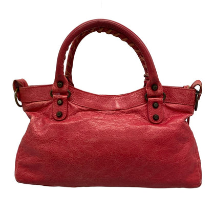 Balenciaga Handbag the First Red Leather — view 3