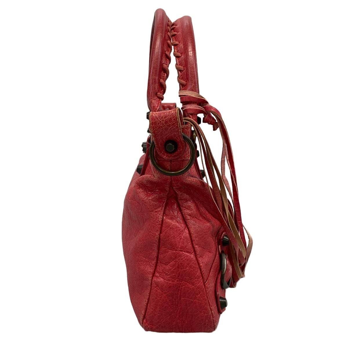 Balenciaga Handbag the First Red Leather — view 2