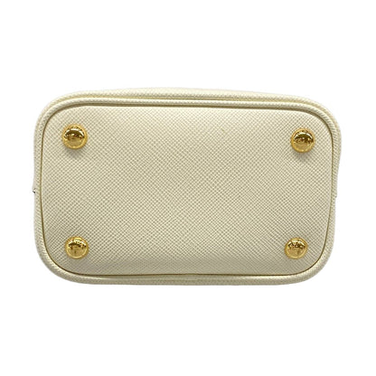 Prada Handbag Panier Small White Leather — view 5