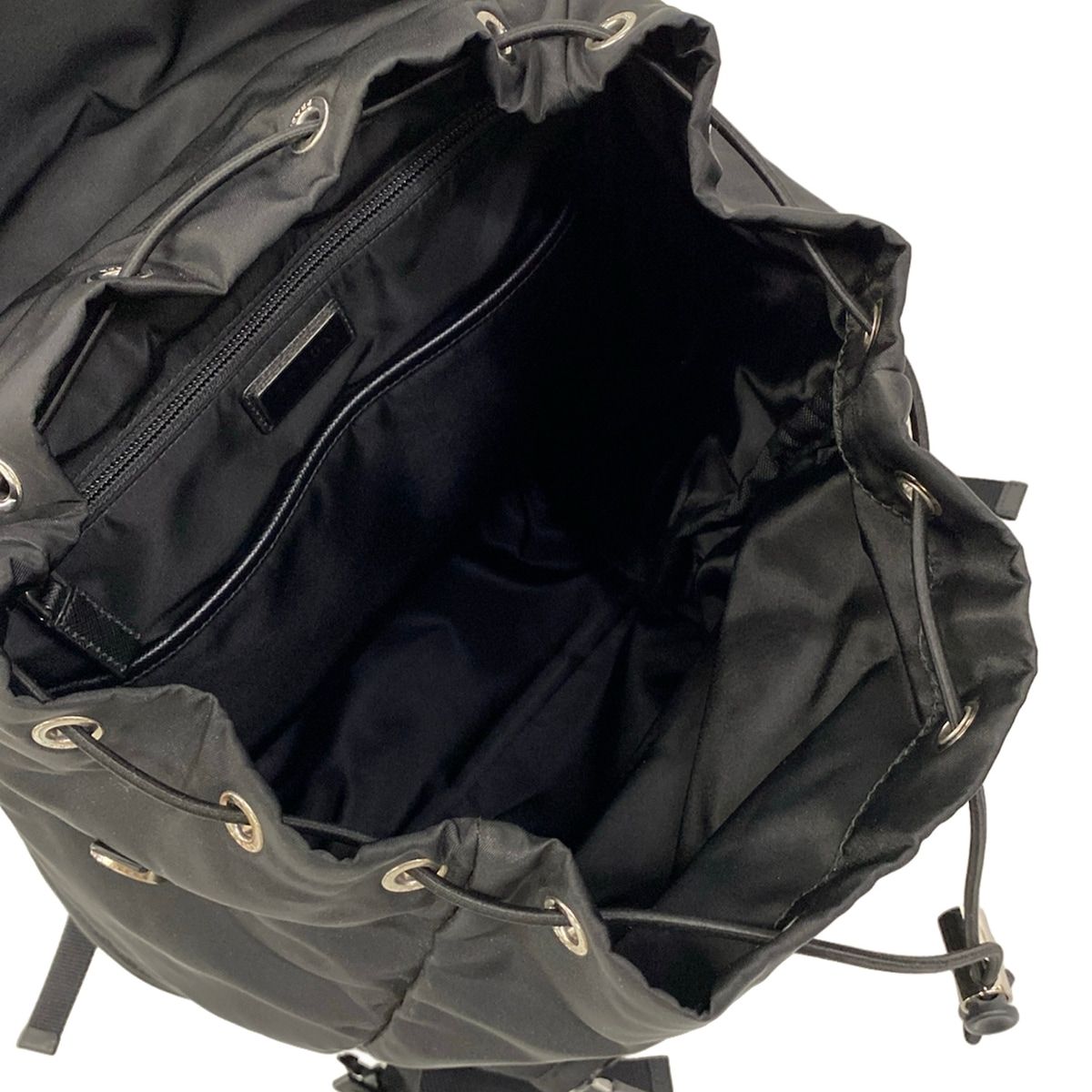 Prada Backpack Black Leather — view 7