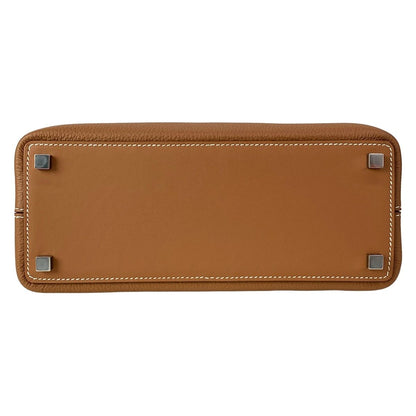 Hermes Handbag Medor Gold Silver — view 5