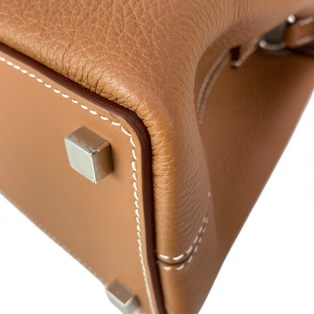 Hermes Handbag Medor Gold Silver — view 7