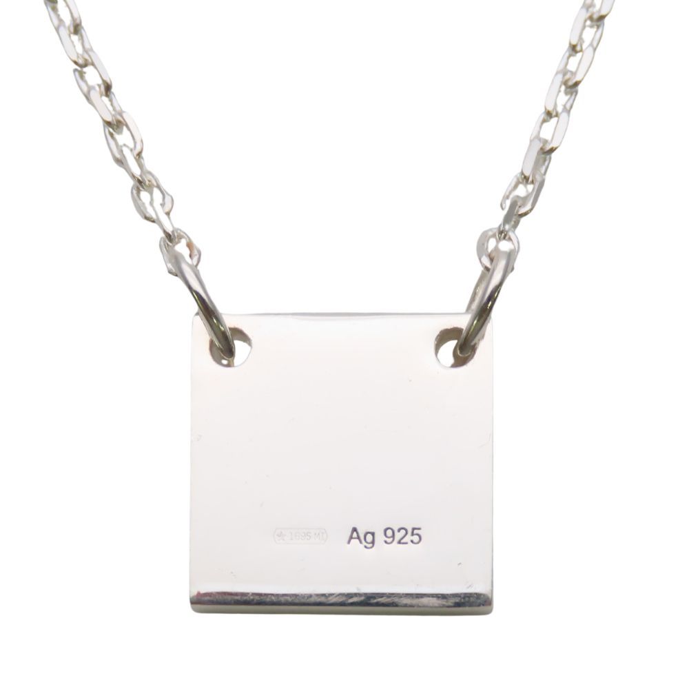 Gucci Necklace Square Plate 925 Sterling Silver — view 2