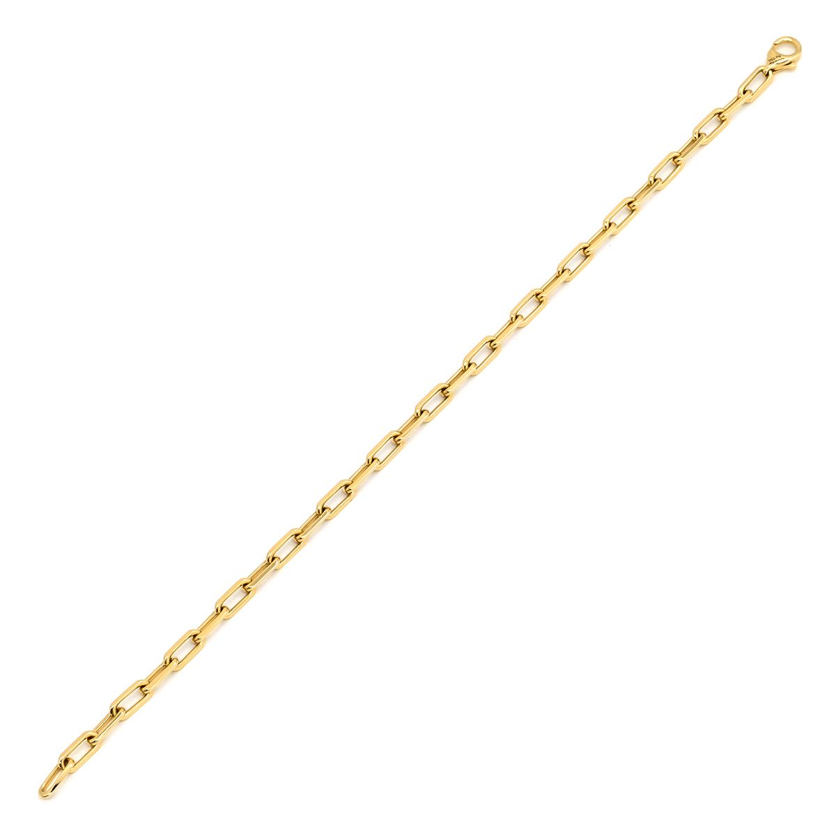 Cartier Bracelet Santos de Cartier Small Model Yellow Gold Chain 30 Links — view 2