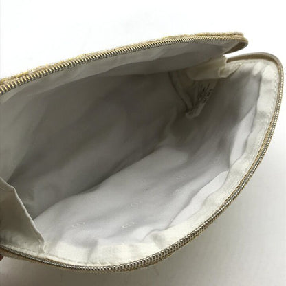 Dior Makeup Pouch Case Canvas Black Gold with Mirror — view 7