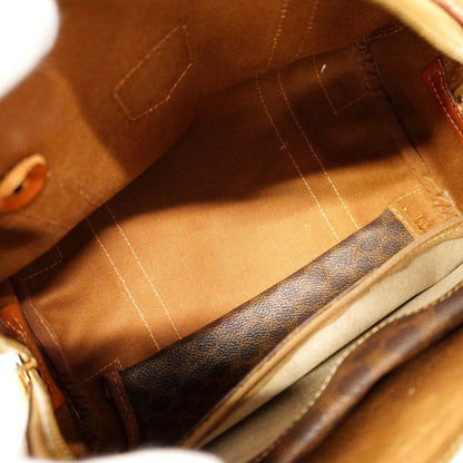 Celine Handbag Macadam Brown Gold — view 4