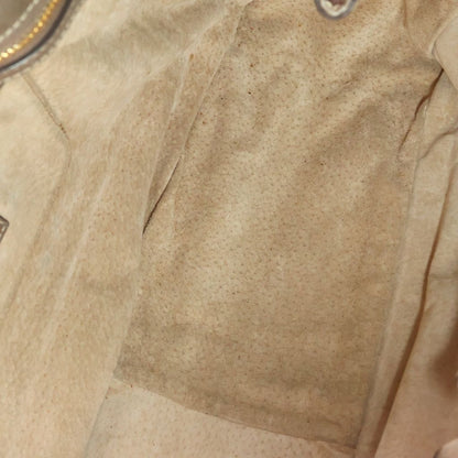 Prada Chain Shoulder Bag Vitello Shine Greige — view 8