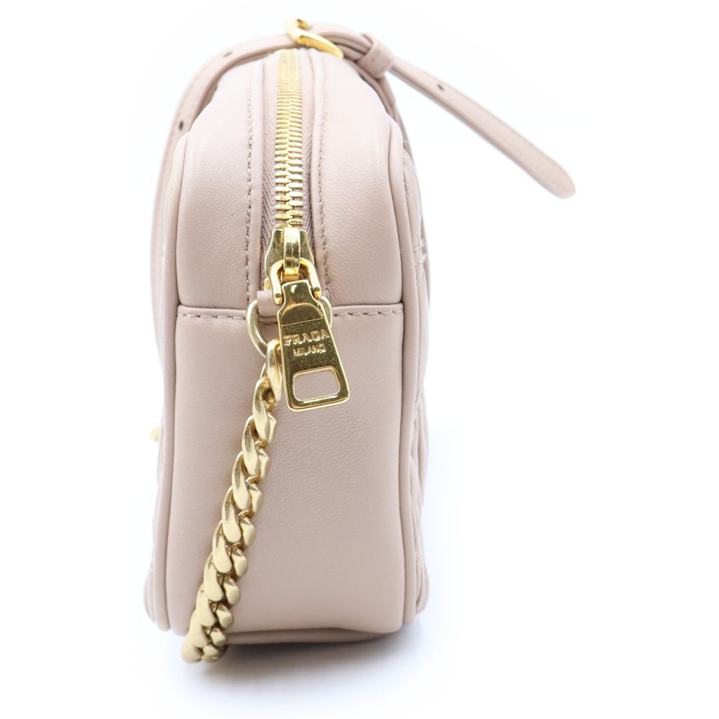 Prada Nappa Gaufre Camera Bag Pink — view 3
