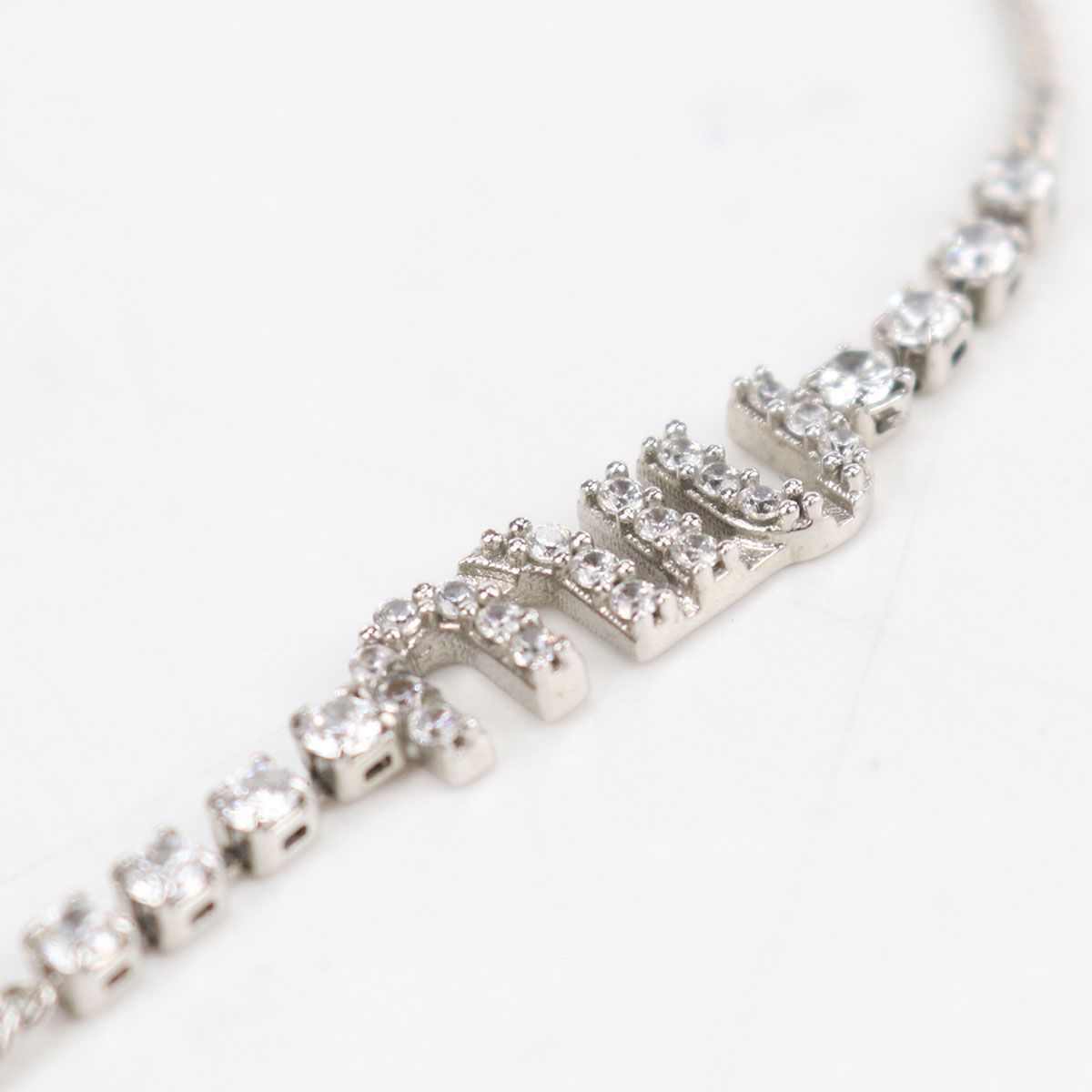 Miu Miu Logo Bracelet Metal — view 2