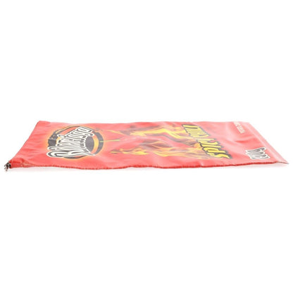 Balenciaga Chips Clutch Red Glossy Calfskin Silver — view 3