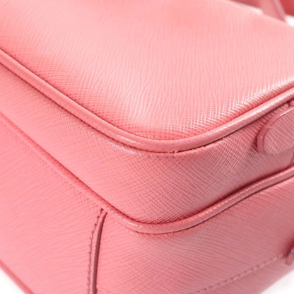 Prada Camera Bag Pink Leather Gold — view 5