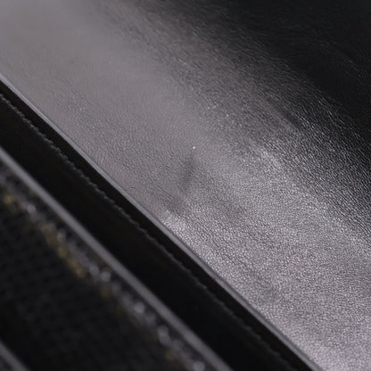 Celine Embossed Leather 2-Way Bag Gold Black — view 8