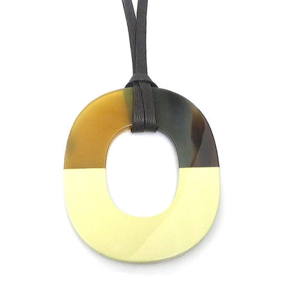 Hermes Necklace Brown