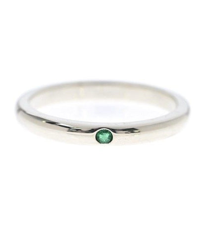 Tiffany & Co Stacking Band Ring Emerald New