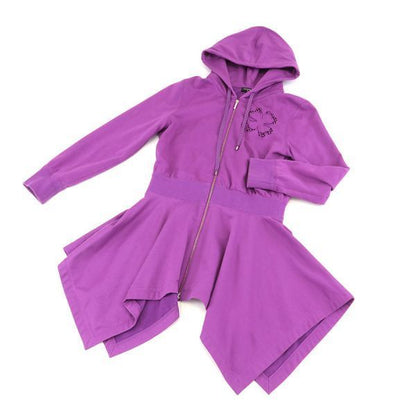 Chanel Zip Hoodie Purple — view 3
