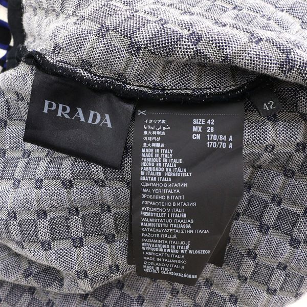 Prada Dress Blue — view 7