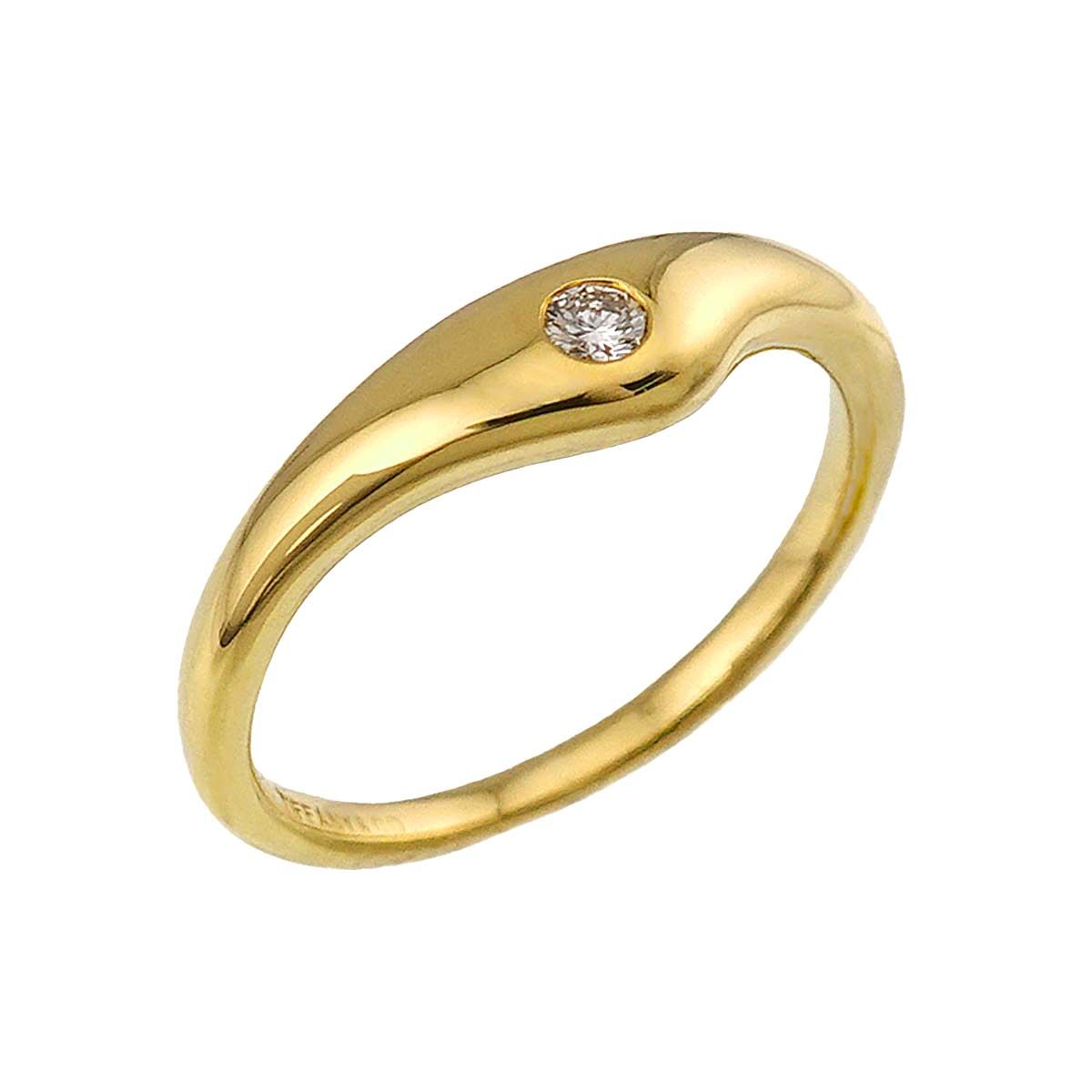 Tiffany & Co Ring Diamond 18k Yellow Gold — view 4