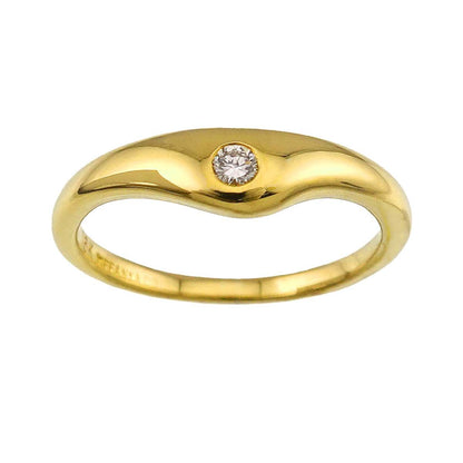 Tiffany & Co Ring Diamond 18k Yellow Gold — view 2