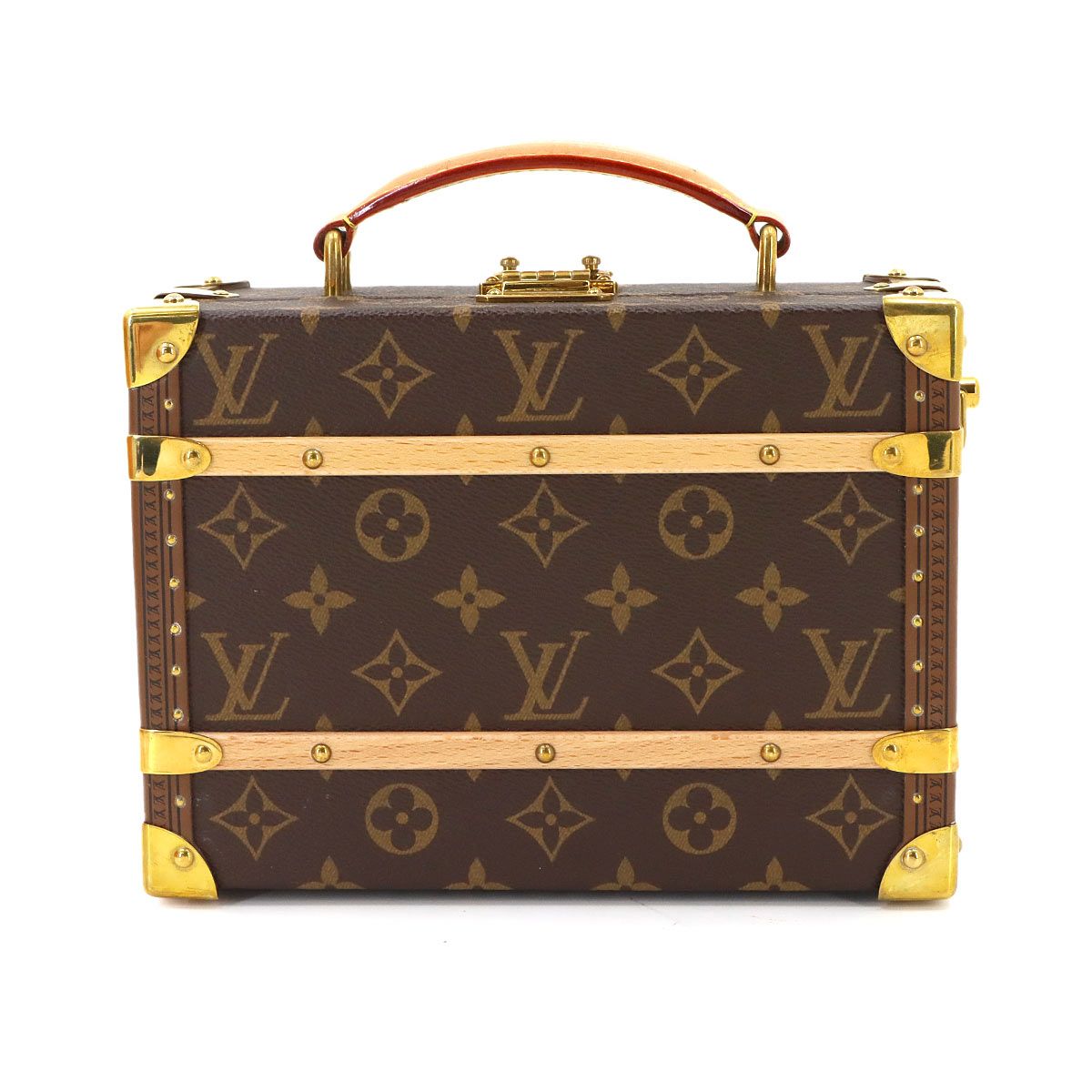 Louis Vuitton Handle Trunk 2-Way Bag Monogram Brown — view 3