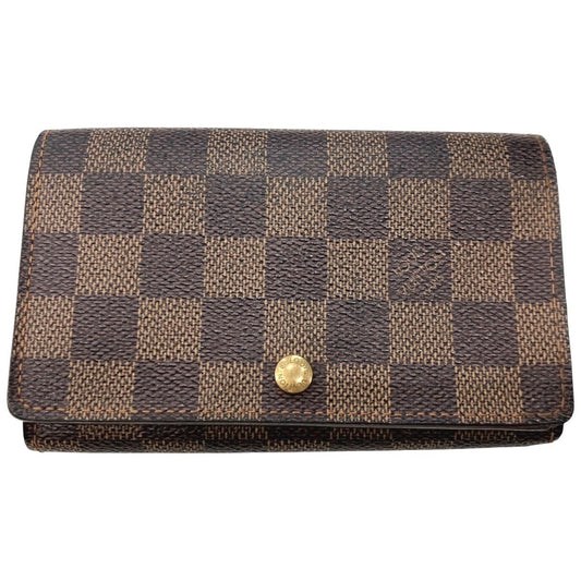 Louis Vuitton Porte Monnaie Billets Tresor Damier Bifold Wallet Canvas
