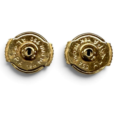 Cartier 750 D'amour Diamond Earrings Pink Gold — view 6