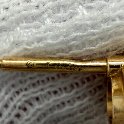 Cartier 750 D'amour Diamond Earrings Pink Gold — view 5