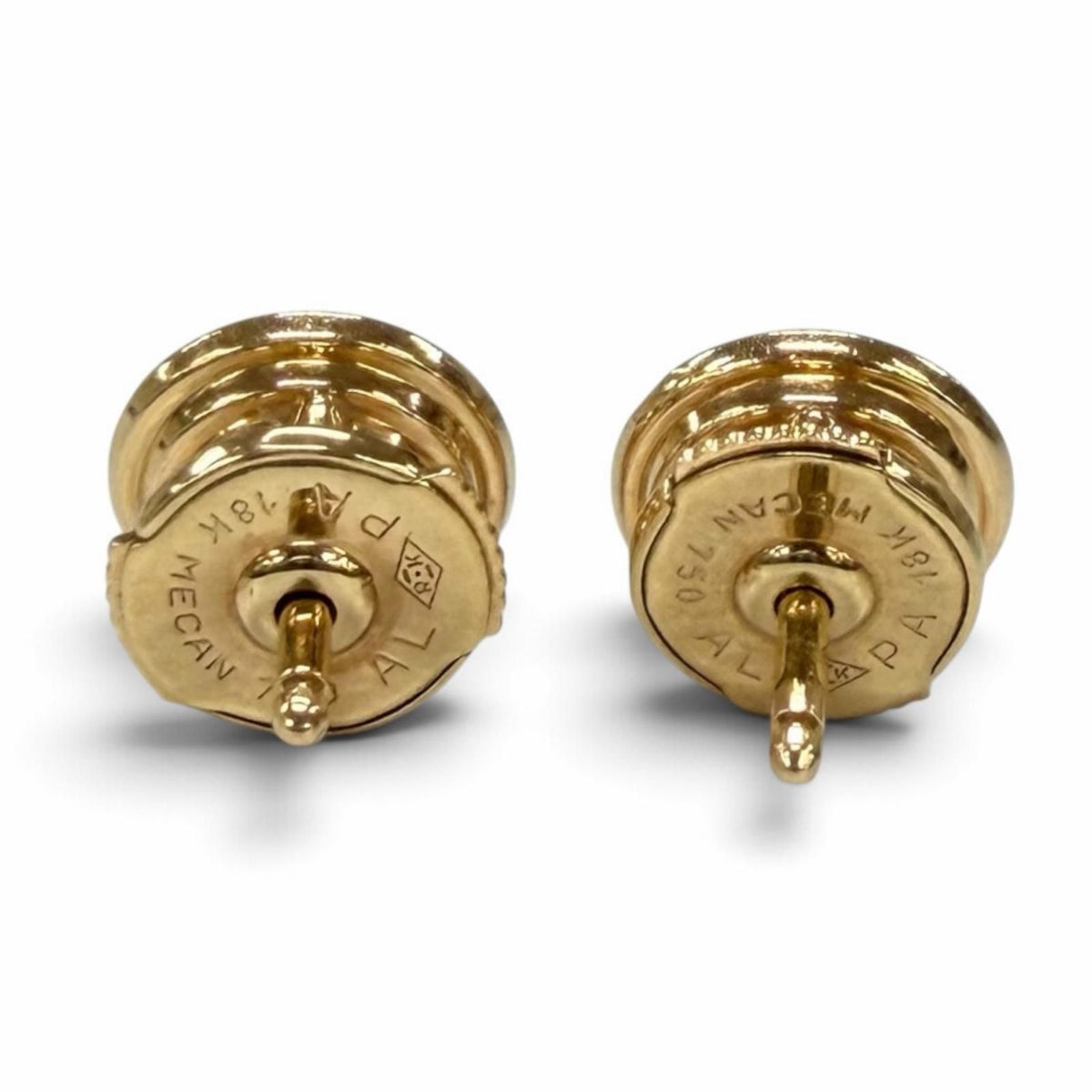 Cartier 750 D'amour Diamond Earrings Pink Gold — view 2