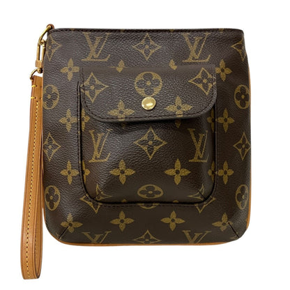 Louis Vuitton Pouch Monogram Handbag Canvas