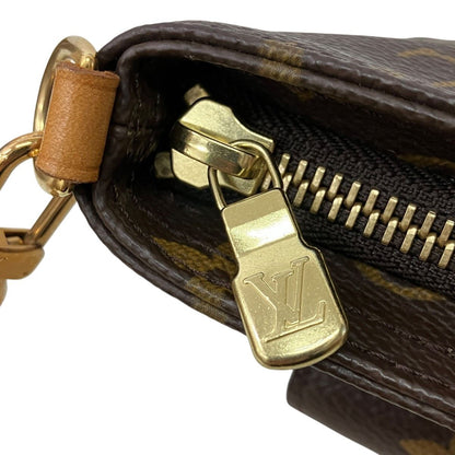 Louis Vuitton Pouch Monogram Handbag Canvas — view 8