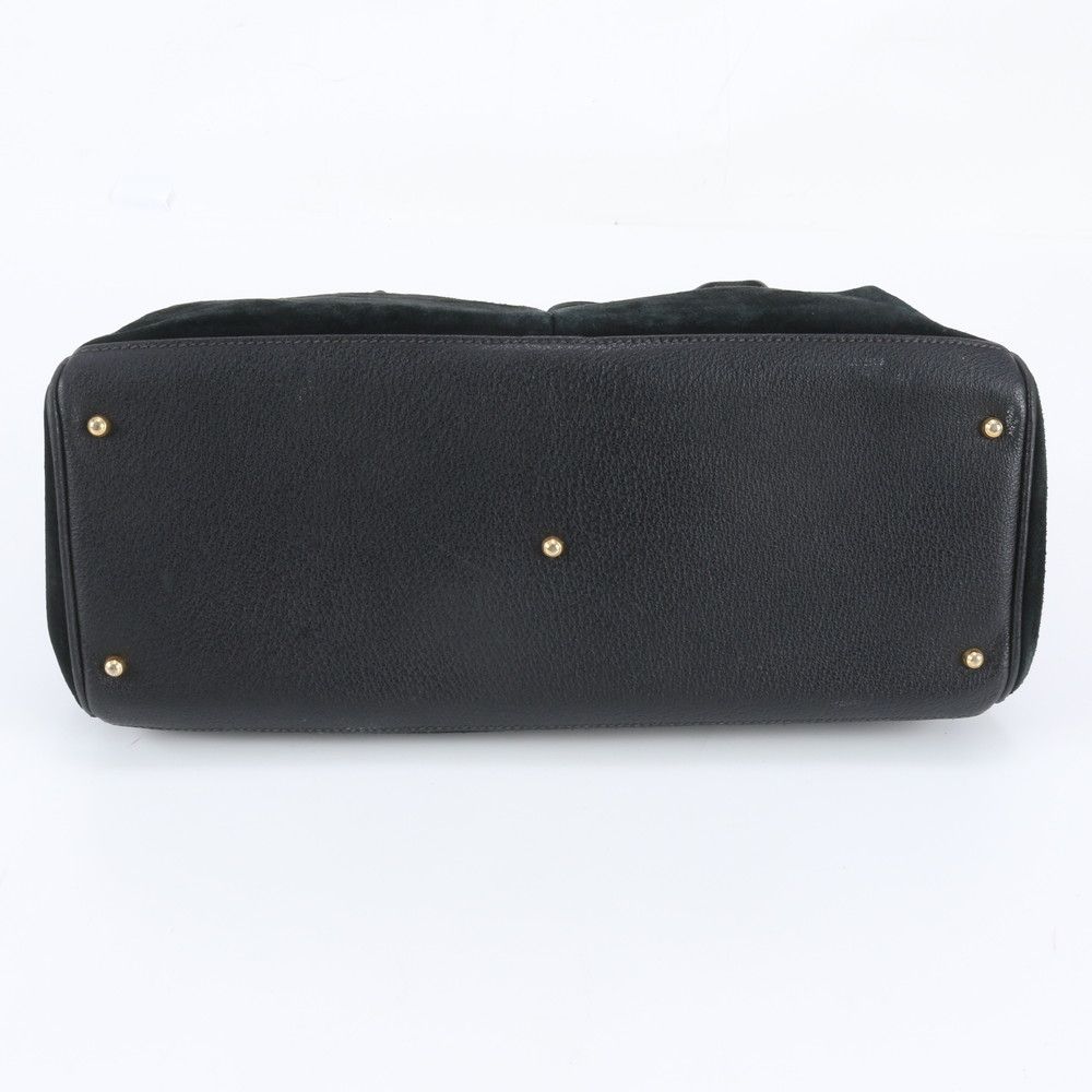 Gucci Vintage Bamboo Leather 2-Way Shoulder Bag Crossbody — view 5