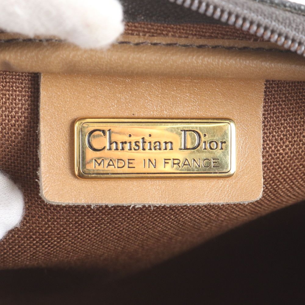 Dior Honeycomb Leather Shoulder Bag — view 8